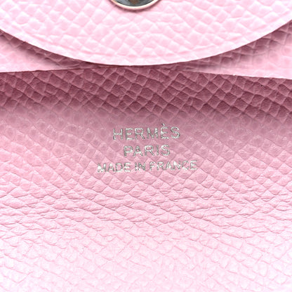 Hermes Epsom Bastia Coin Purse Mauve Sylvestre 7 of 7