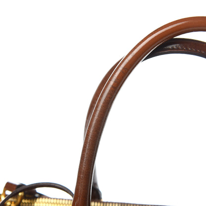 Prada Spazzolato Medium Galleria Double Zip Tote Tabacco Fume 17 of 18
