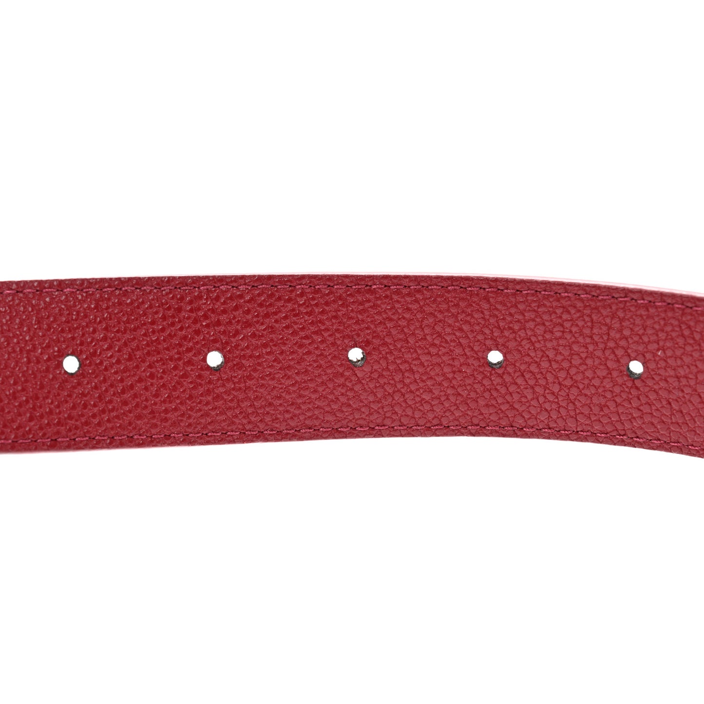 Calfskin Monogram 30mm LV Initiales Reversible Belt 80 32 Fuschia