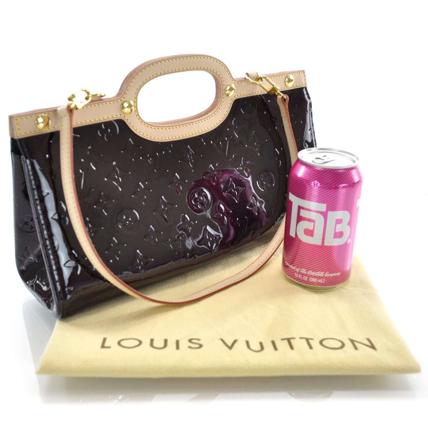 Louis Vuitton Vernis Roxbury Drive Amarante 3 of 9