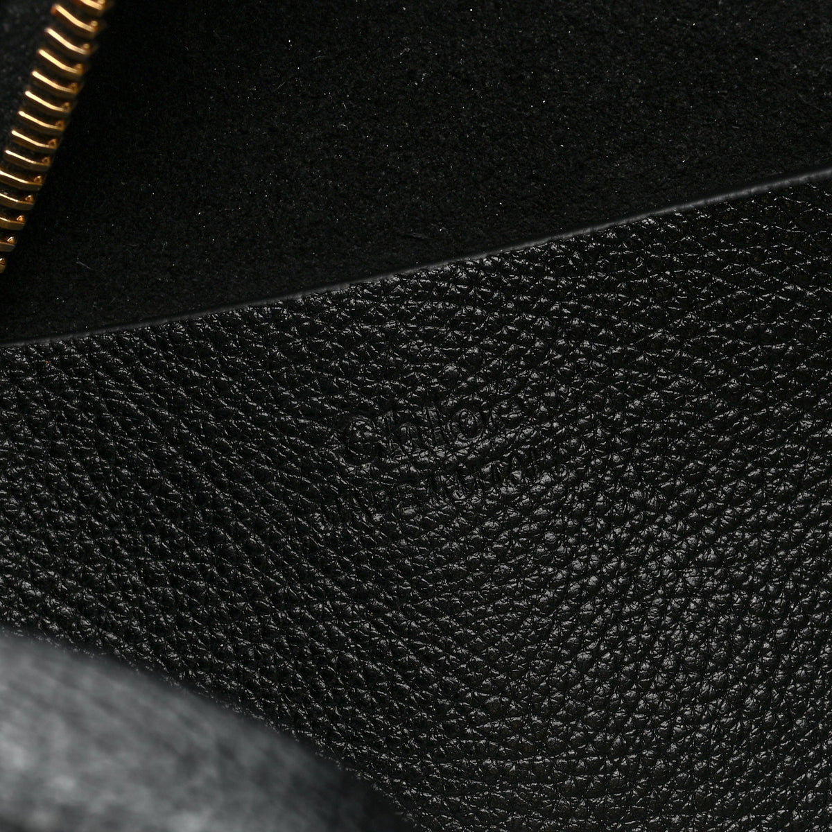 Chloe Grained Calfskin Mini Bracelet Hobo Bag Black 6 of 10