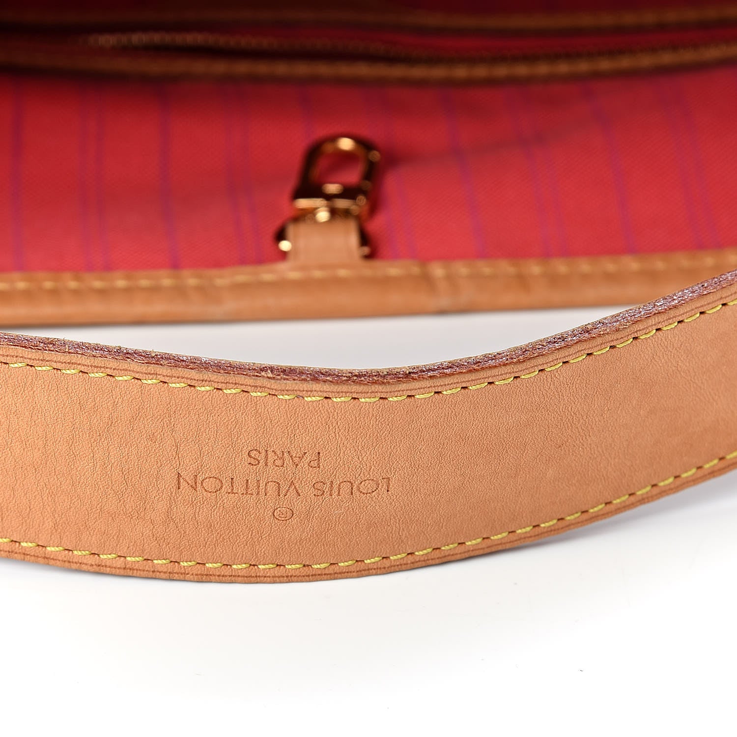 Louis Vuitton Damier Azur Delightful PM Pink 11 of 13