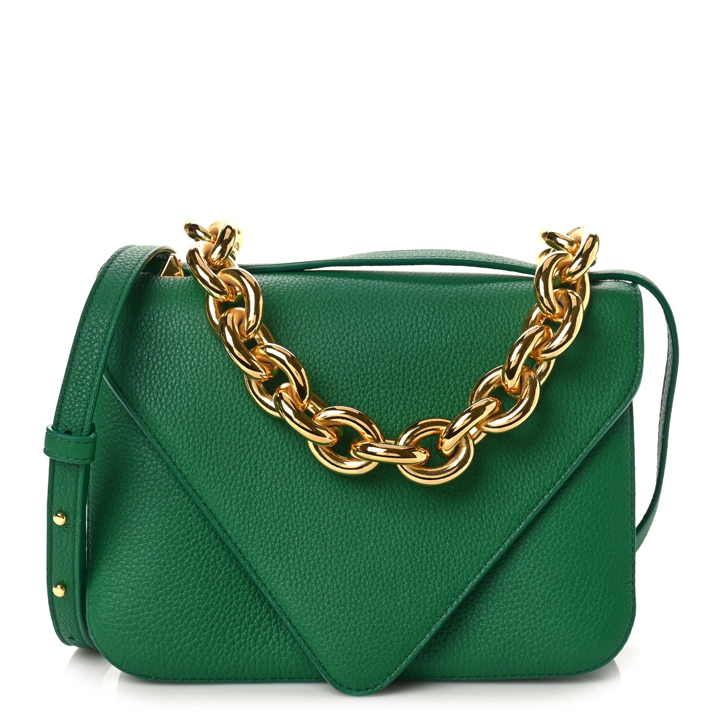 Calfskin Mount Envelope Bag Jungle