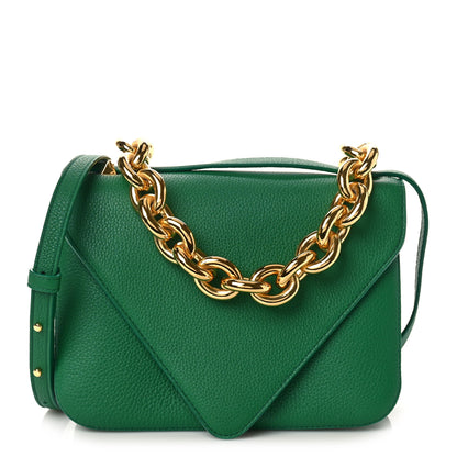 Bottega Veneta Calfskin Mount Envelope Bag Jungle 1 of 10