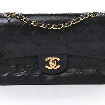 Chanel Lambskin Quilted Small Double Flap Black 9 of 21