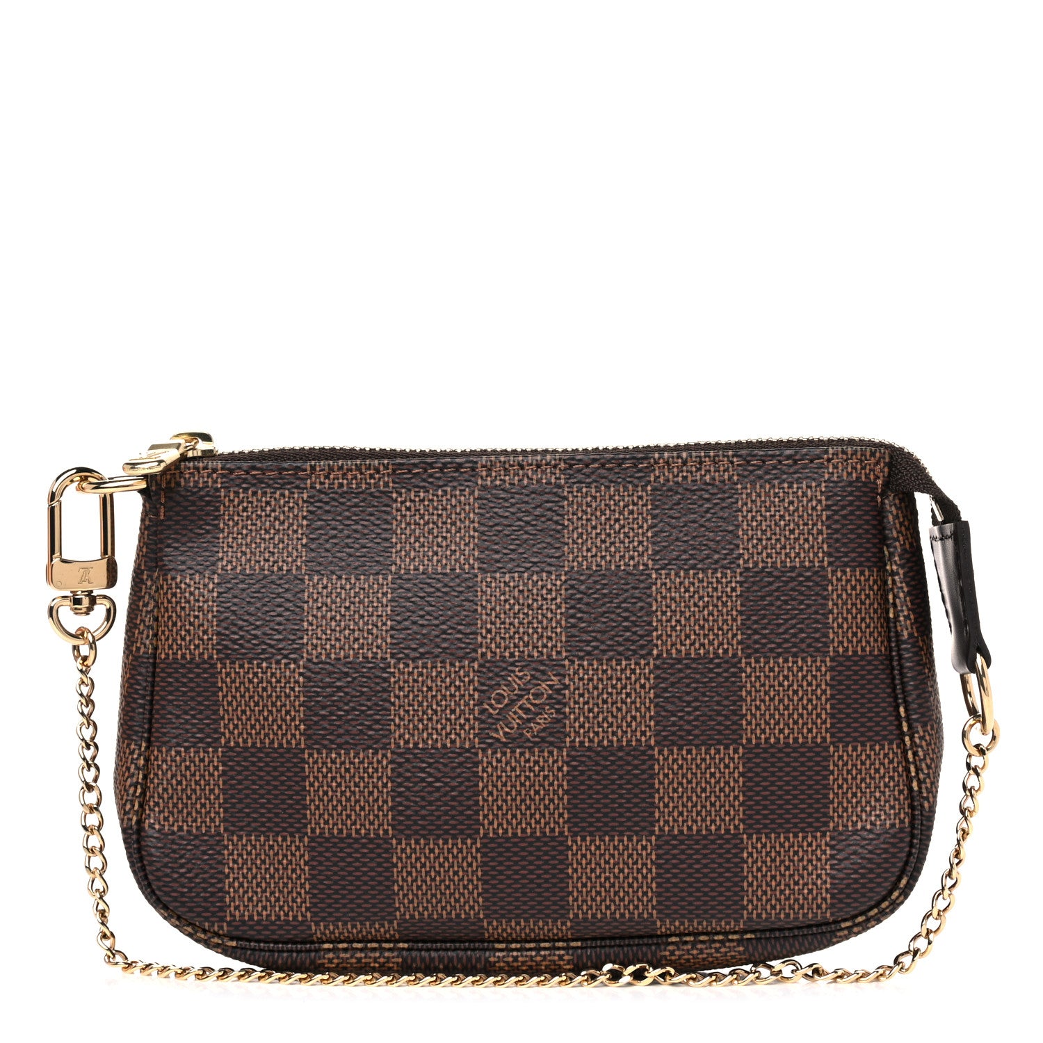 Louis Vuitton Damier Ebene Mini Pochette Accessories 1 of 11