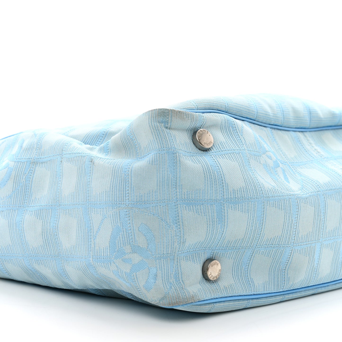 Nylon Travel Tote Blue