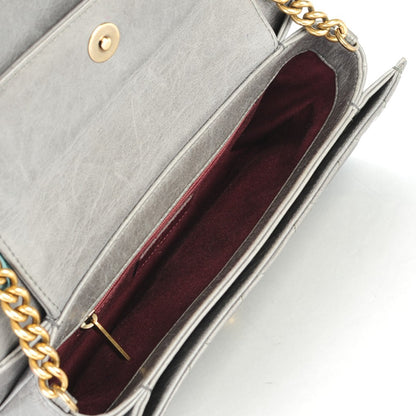 Chanel Aged Calfskin Medium Perfect Edge Flap Grey 5 of 7