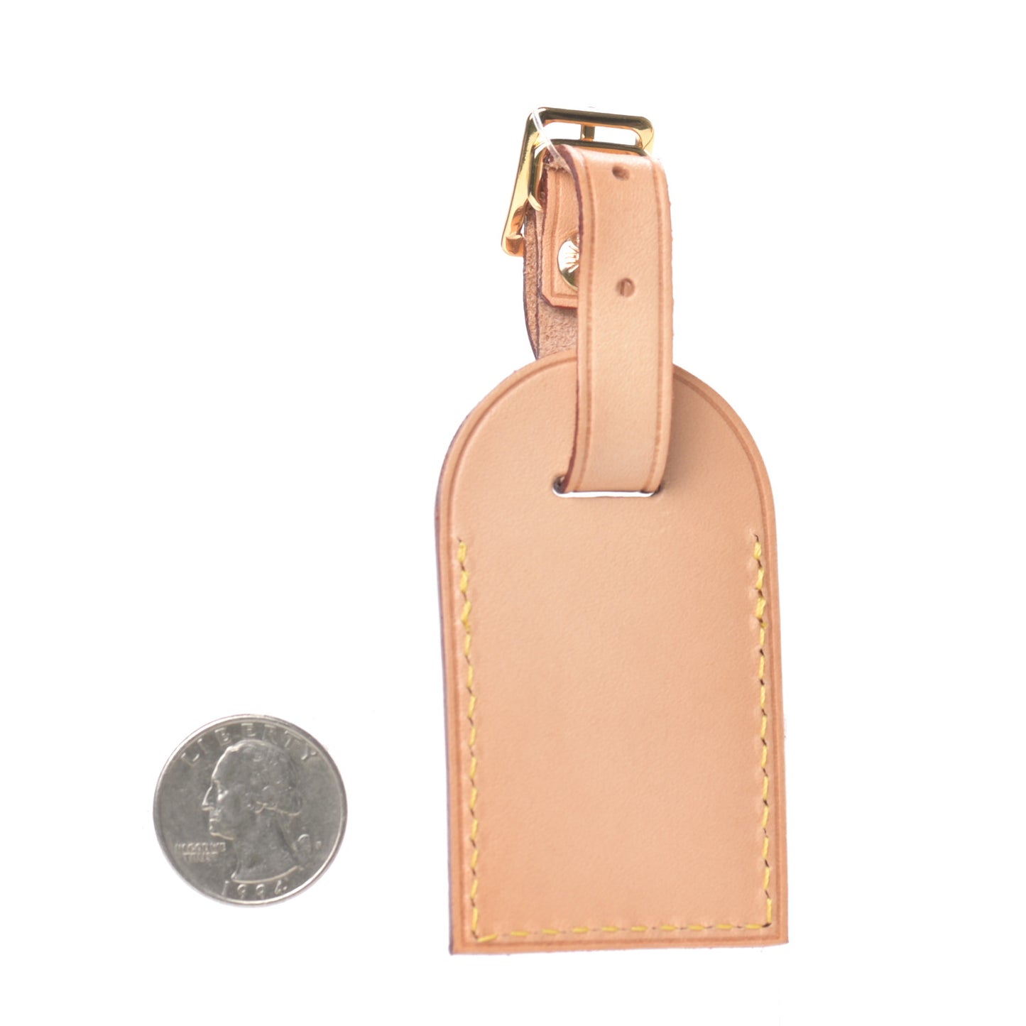 Vachetta Leather Luggage Tag