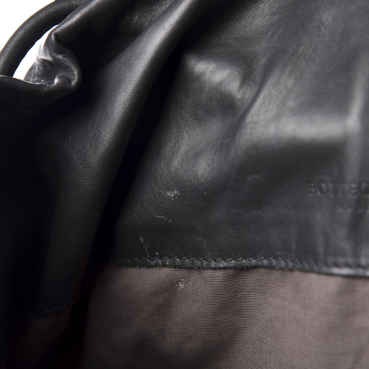 Light Calf Intrecciato Backpack Ardoise