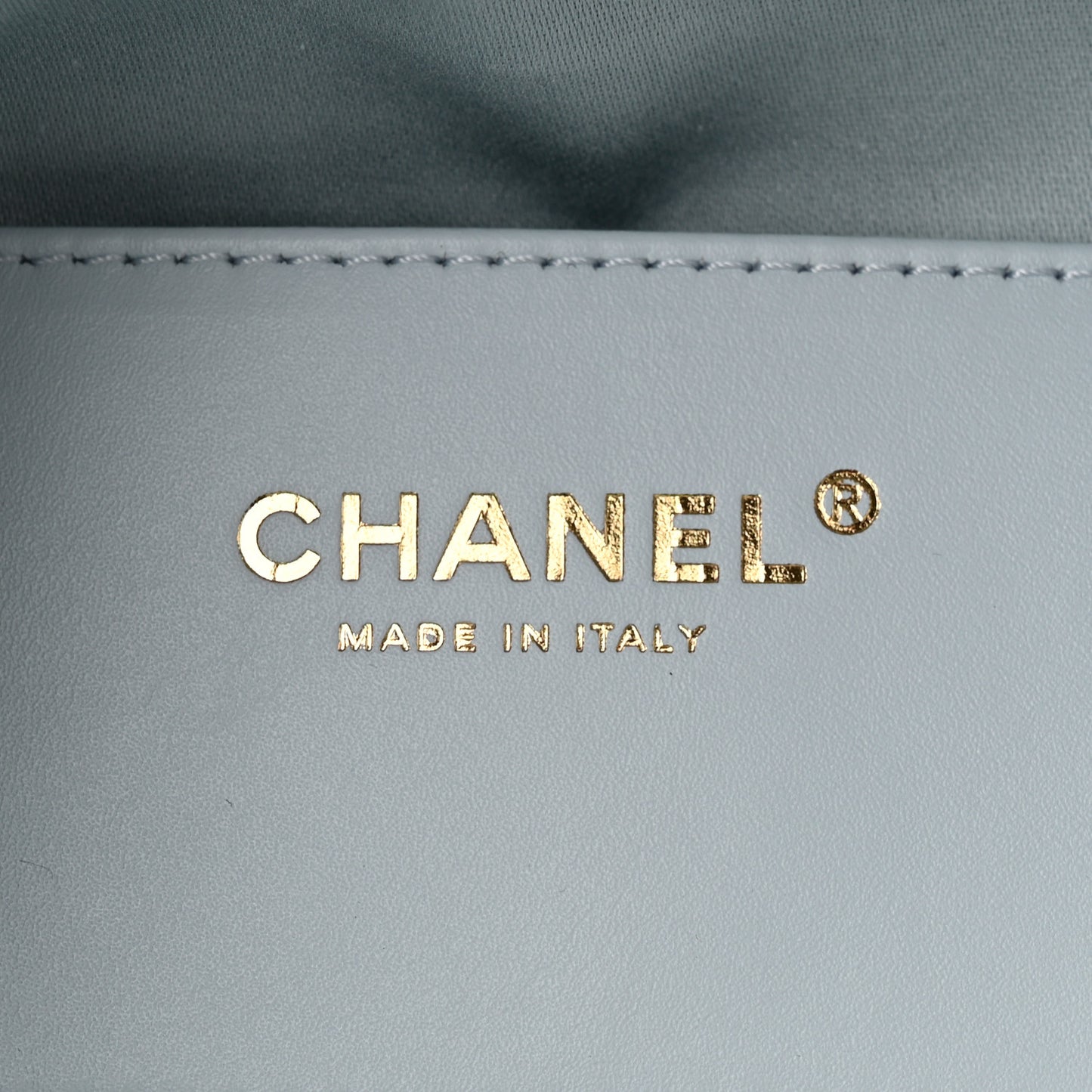 Caviar Quilted Small Chanel 25 Handbag Light Blue