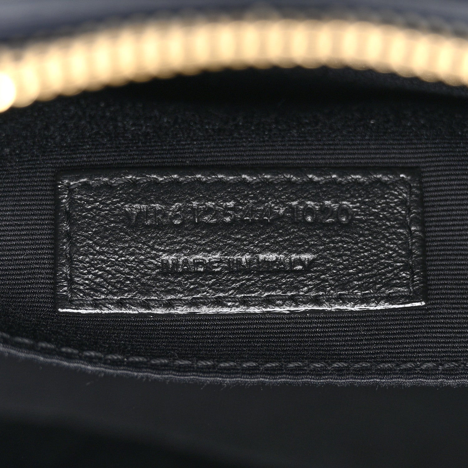 Saint Laurent Calfskin Matelasse Monogram Lou Camera Bag Navy 7 of 10