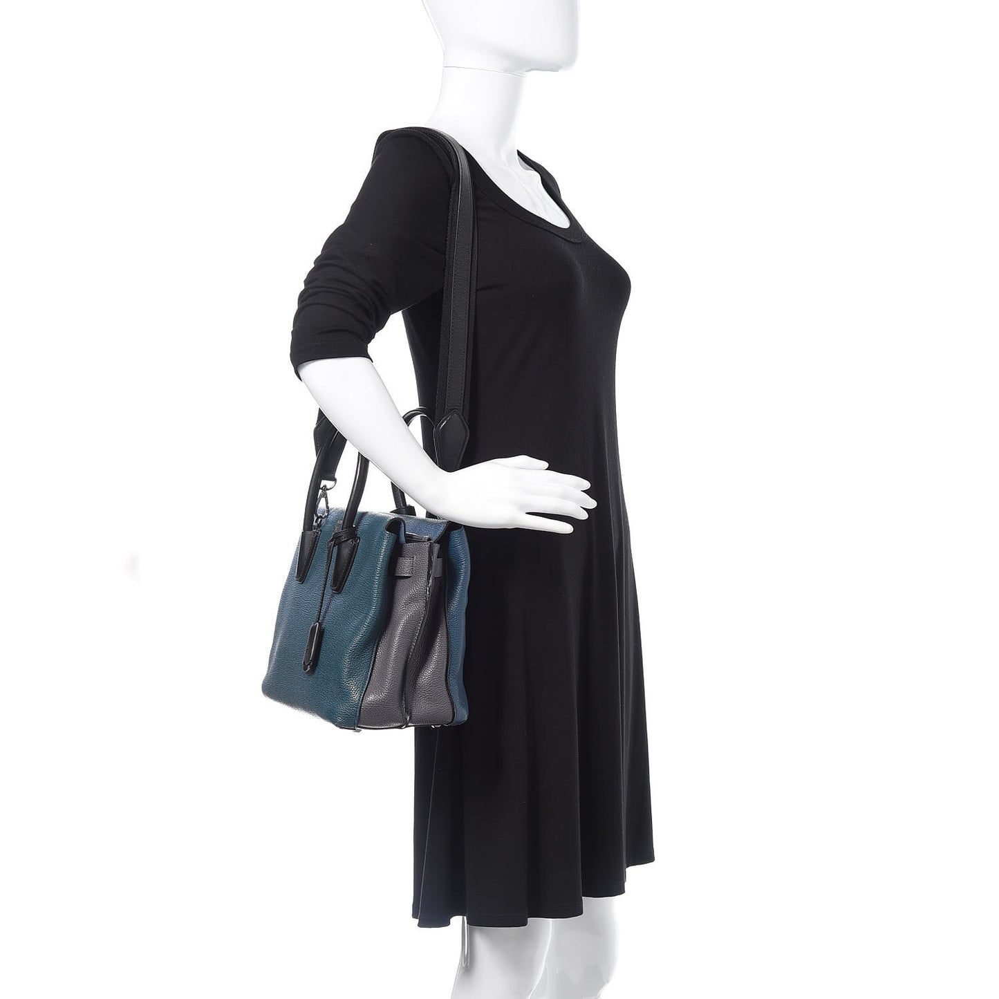 Grained Calfskin Medium Milla Tote