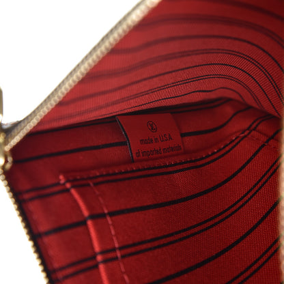 Louis Vuitton Damier Ebene Neverfull MM GM Pochette 7 of 8