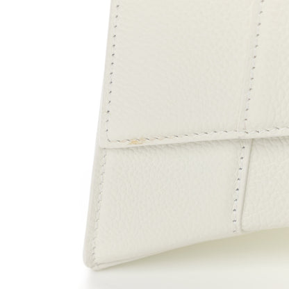 Balenciaga Grained Calfskin Small Hourglass Top Handle Bag White 15 of 15