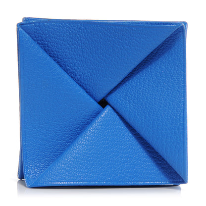 Hermes Chevre Zulu Coin Purse Bleu Hydra 1 of 7