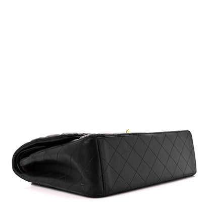 Chanel Lambskin Quilted Maxi Double Flap Black 5 of 12