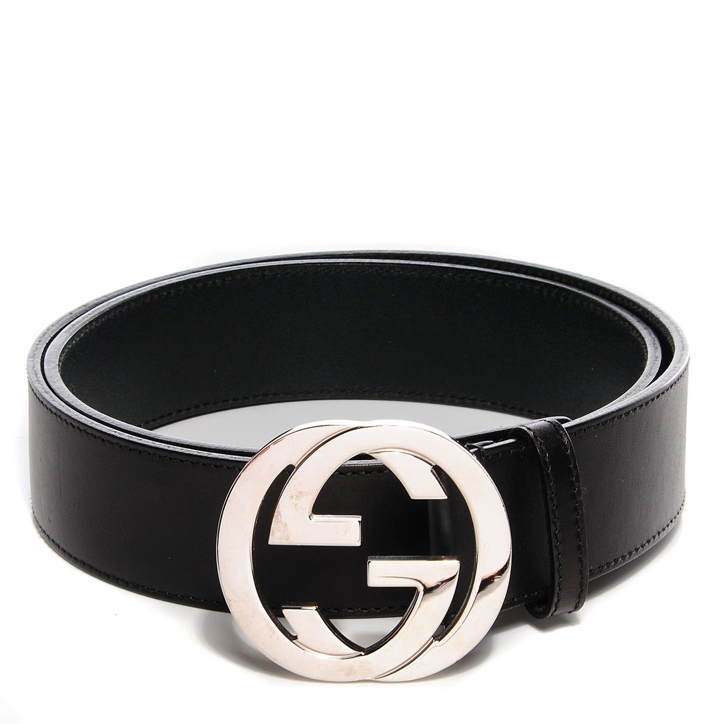 Calfskin Interlocking G 40mm Belt 90 36 Black