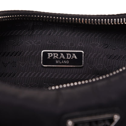 Prada Nylon Re-Edition 2005 Shoulder Bag Black 8 of 16