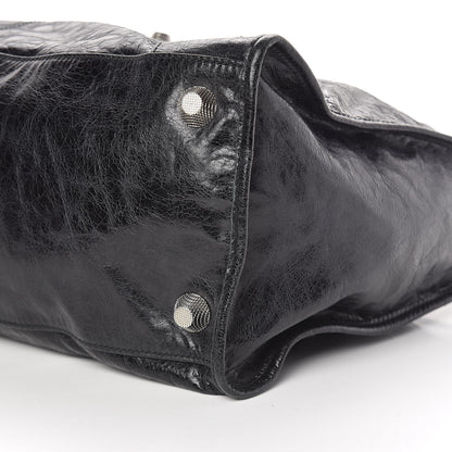 Balenciaga Agneau Giant 21 Silver Hardware Work Black 9 of 10