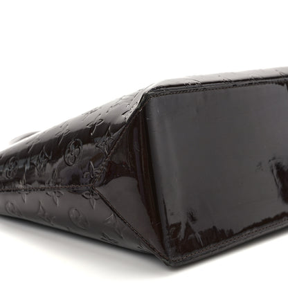 Louis Vuitton Vernis Wilshire MM Amarante 8 of 13