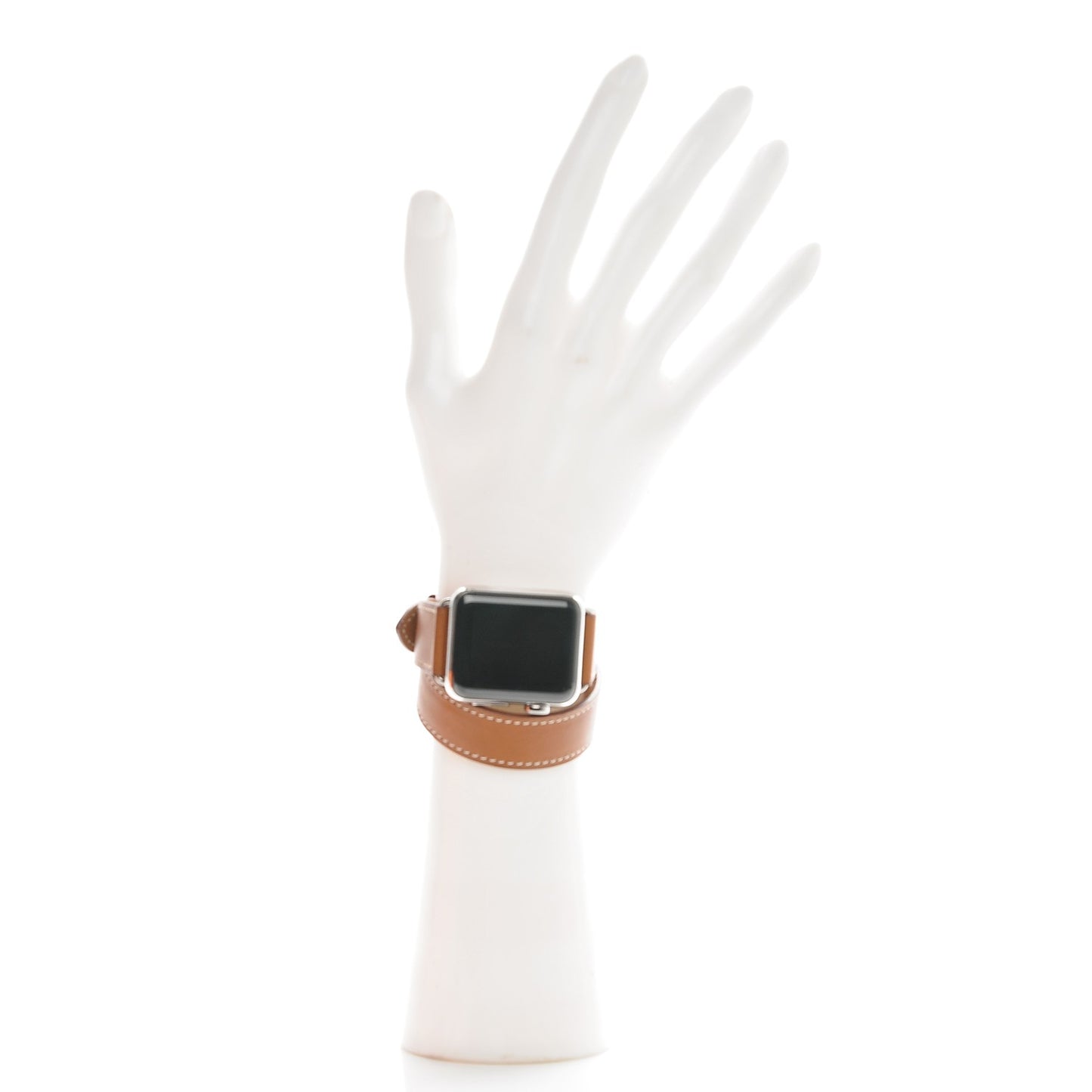 Barenia 38mm Apple Watch Double Tour Fauve