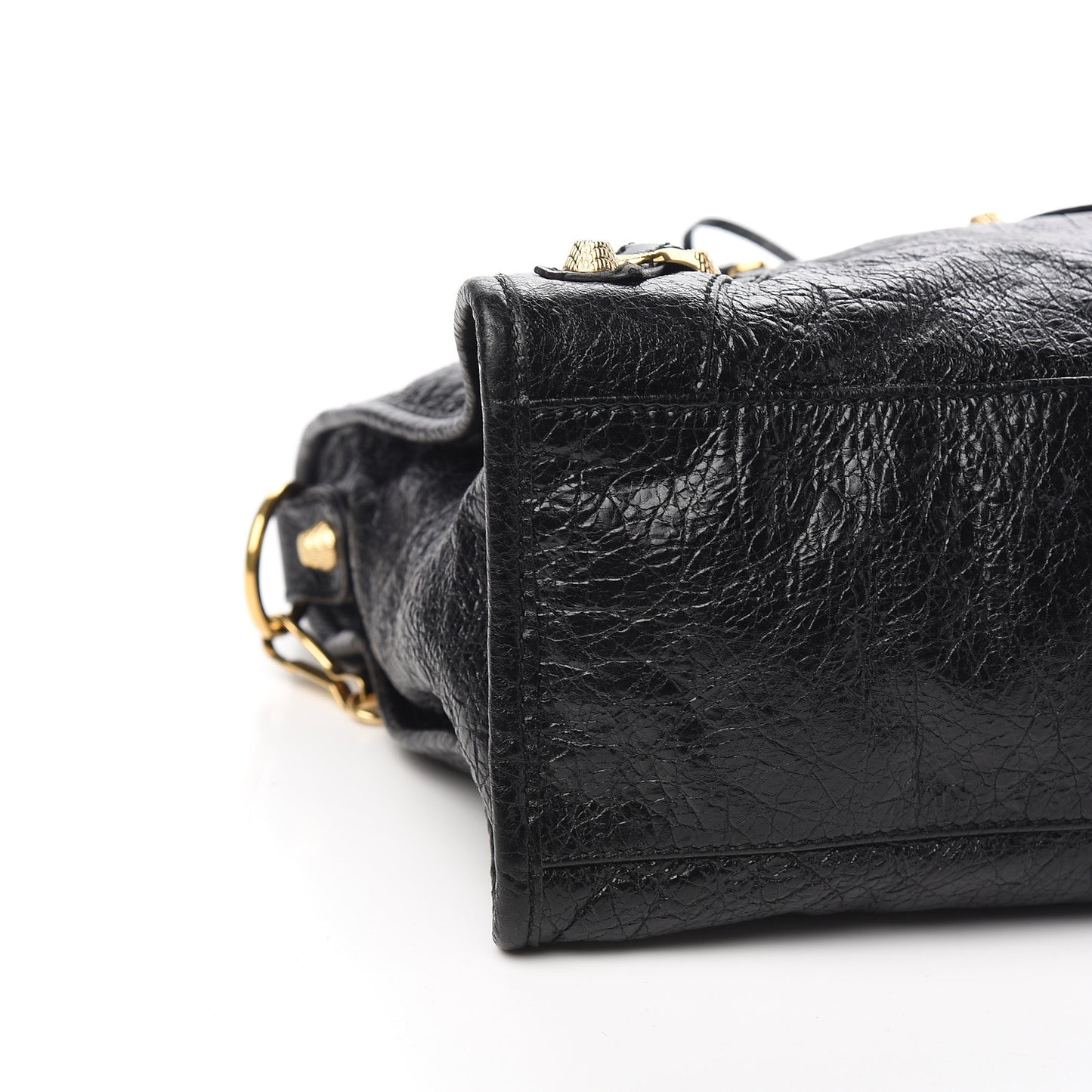 Agneau Giant 12 Gold Hardware City Black