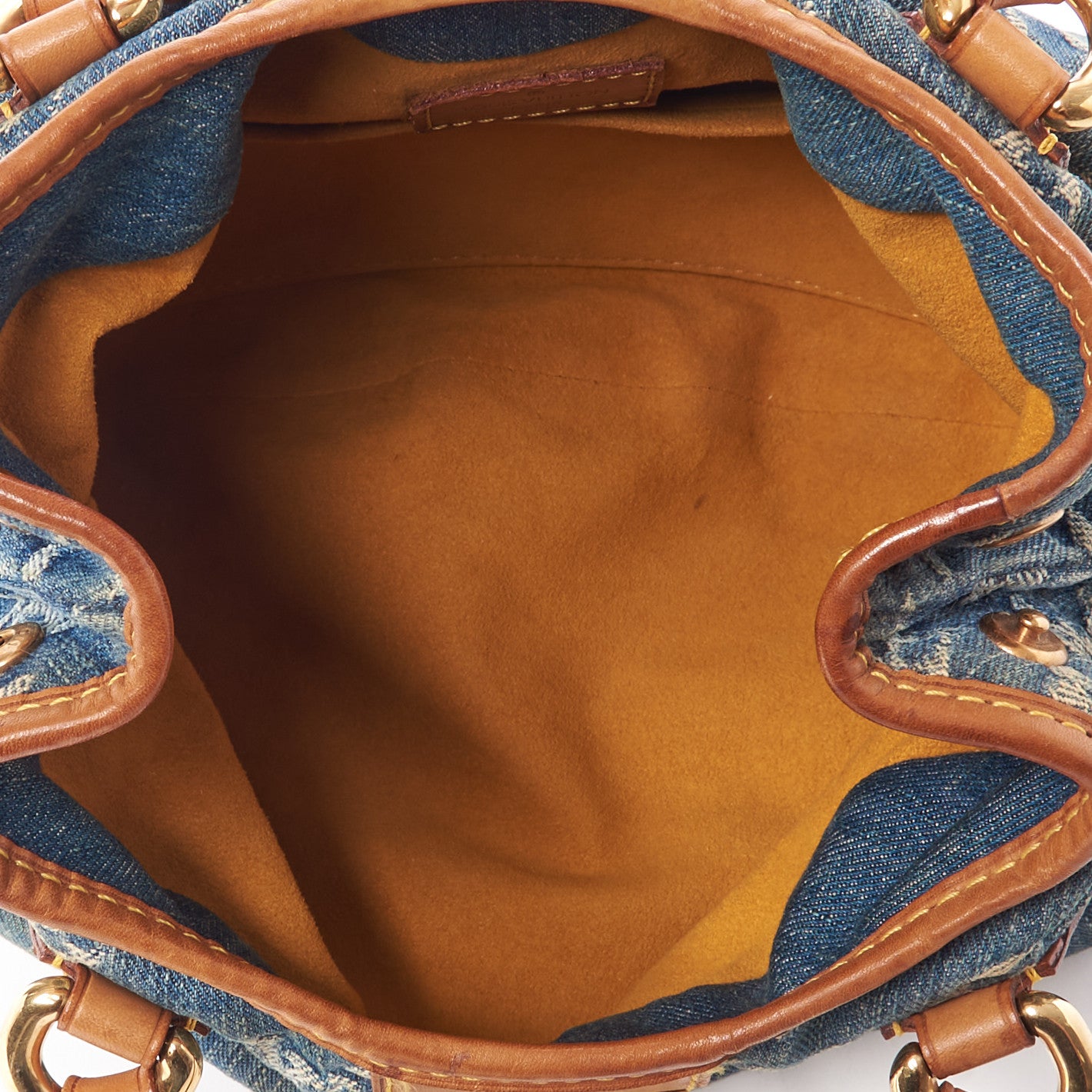 Louis Vuitton Monogram Denim Pleaty Blue 7 of 8