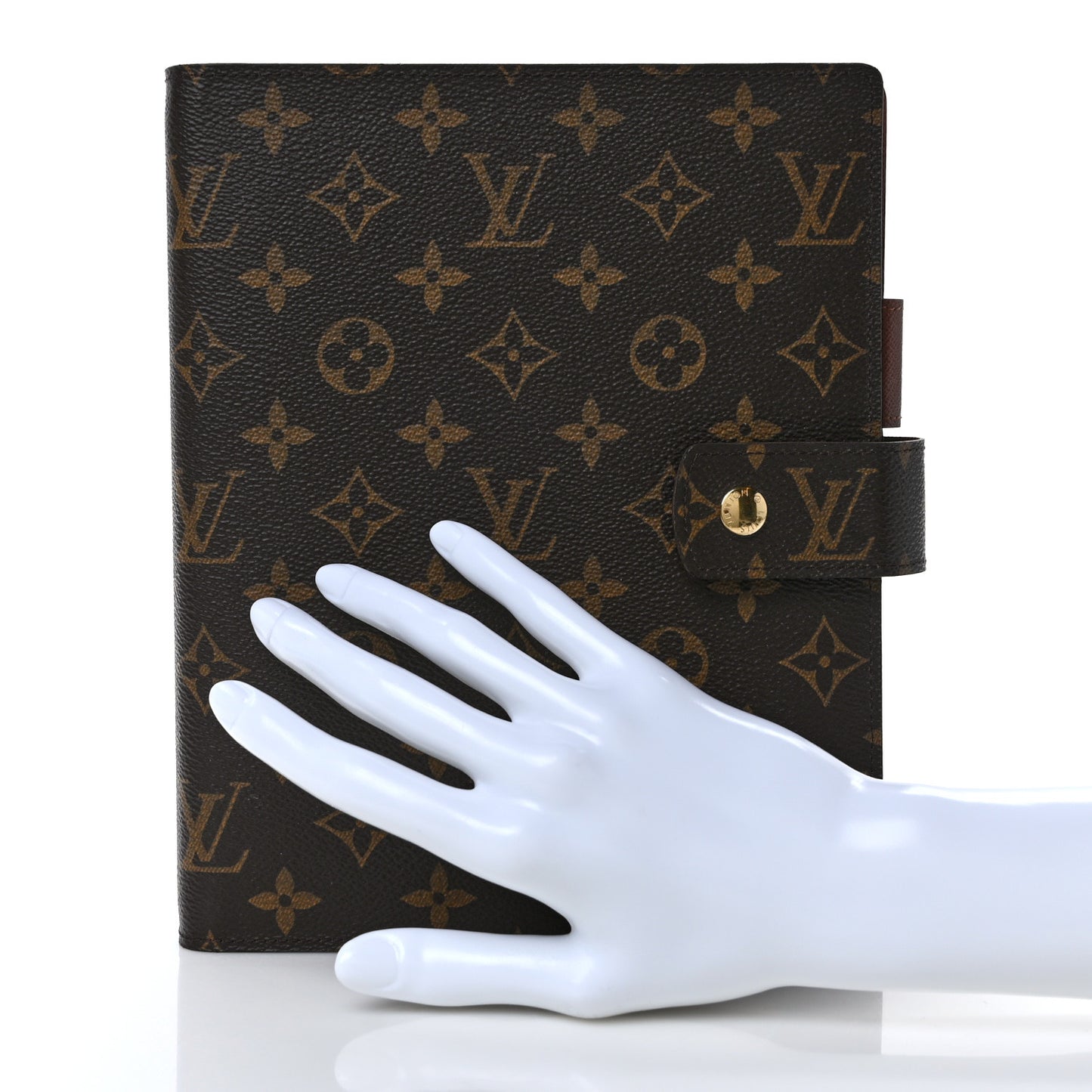 Monogram Large Ring Agenda Cover