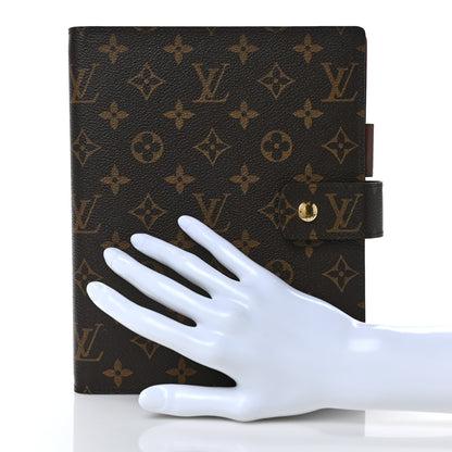 Louis Vuitton Monogram Large Ring Agenda Cover 2 of 7