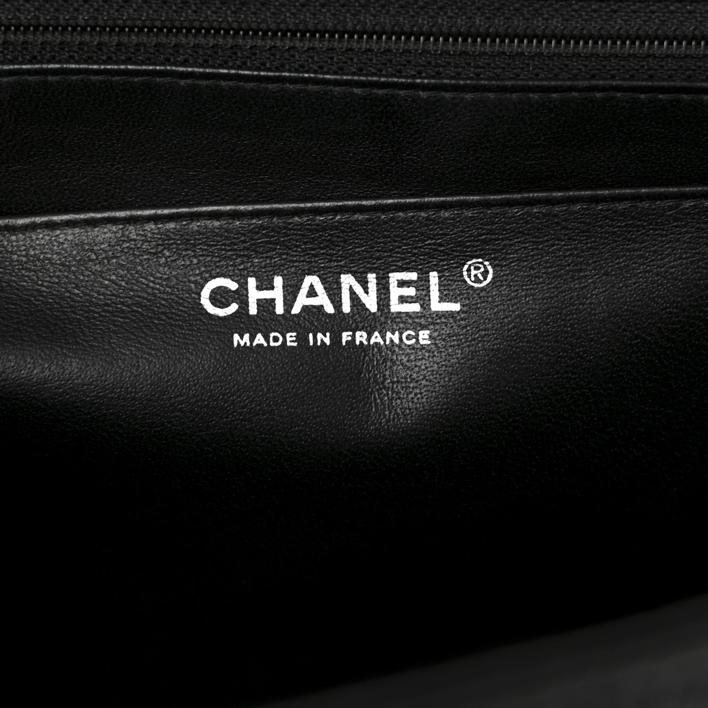 Caviar Quilted Jumbo Single Flap Black