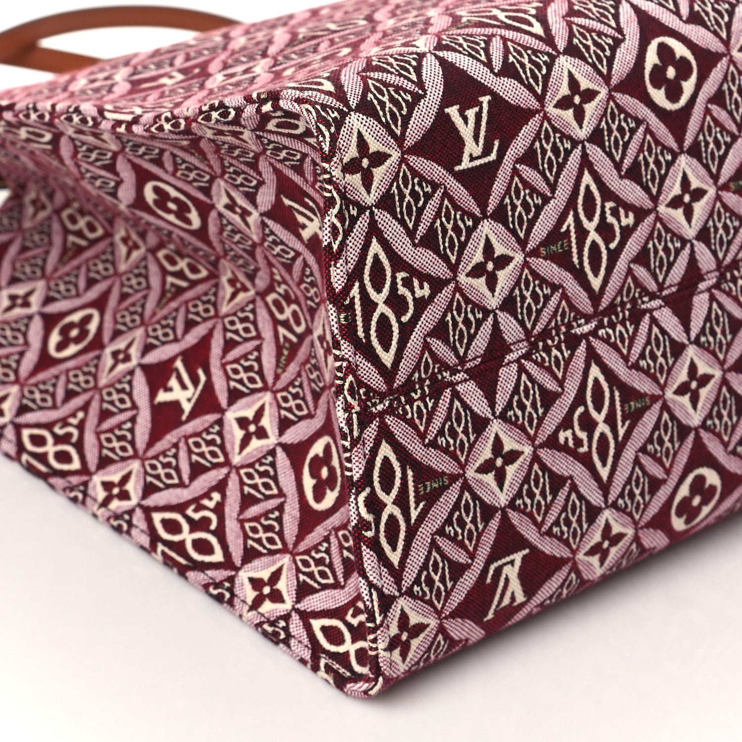 Louis Vuitton Jacquard Since 1854 Onthego GM Bourdeaux 8 of 9
