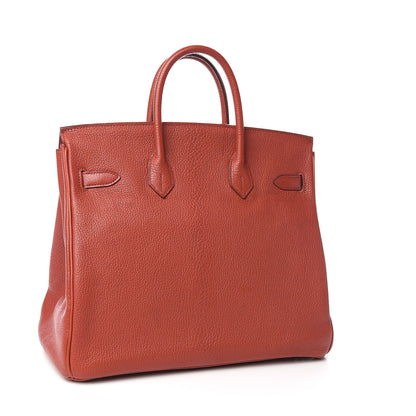 Hermes Chevre Mangalore HAC Birkin 32 Coq de Roche 4 of 33
