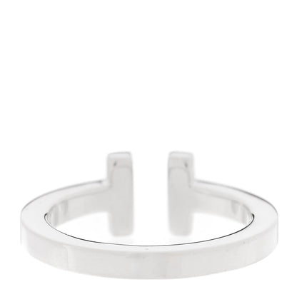 Tiffany Sterling Silver T Square Ring 57 8 3 of 4