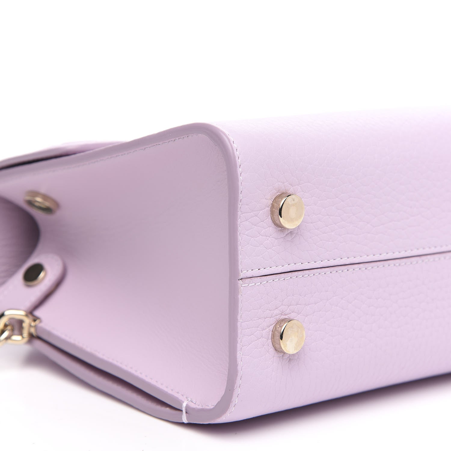 Christian Dior Grained Calfskin Mini Diorever Flap Lilac 8 of 9