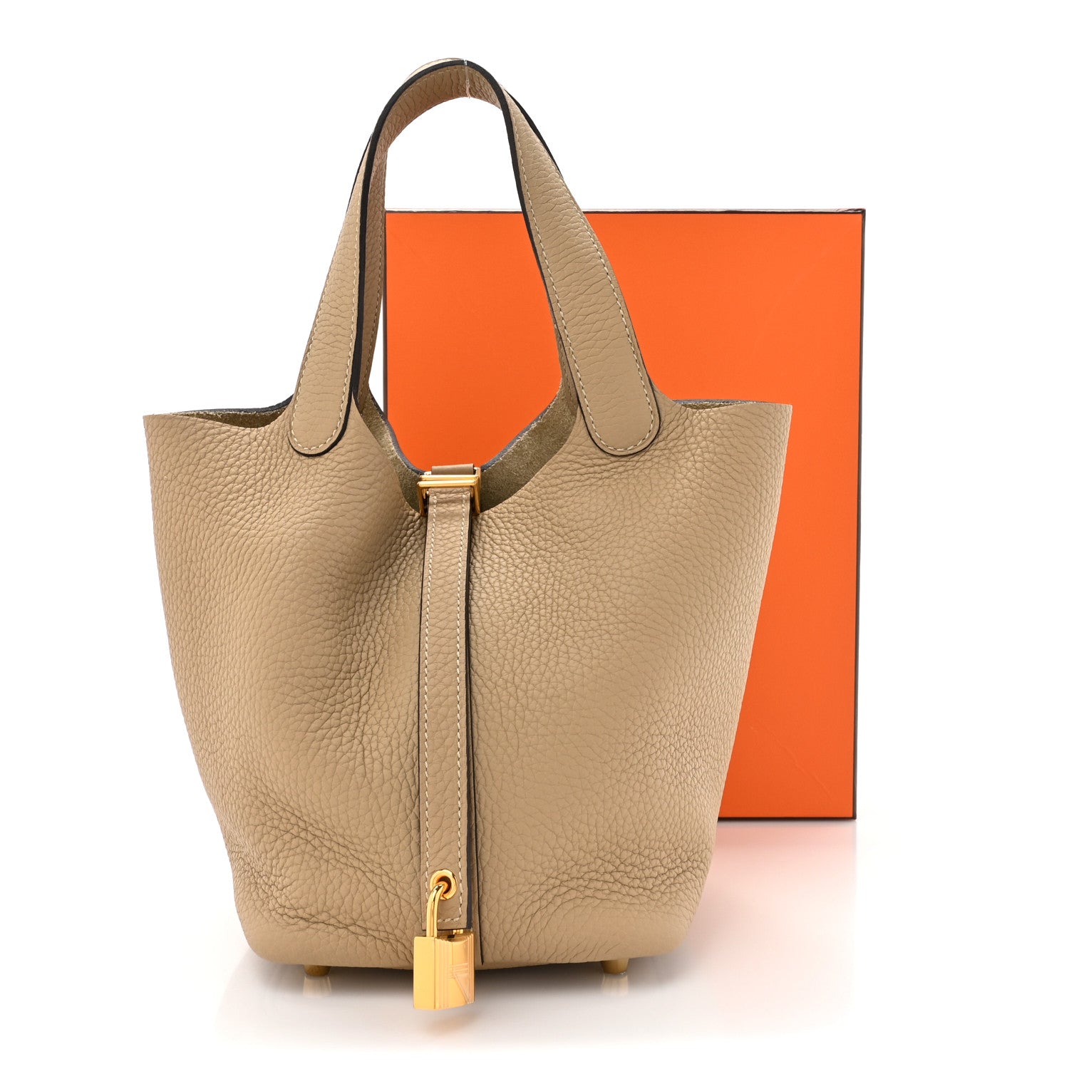 Hermes Taurillon Clemence Picotin Lock 18 PM Trench 11 of 11