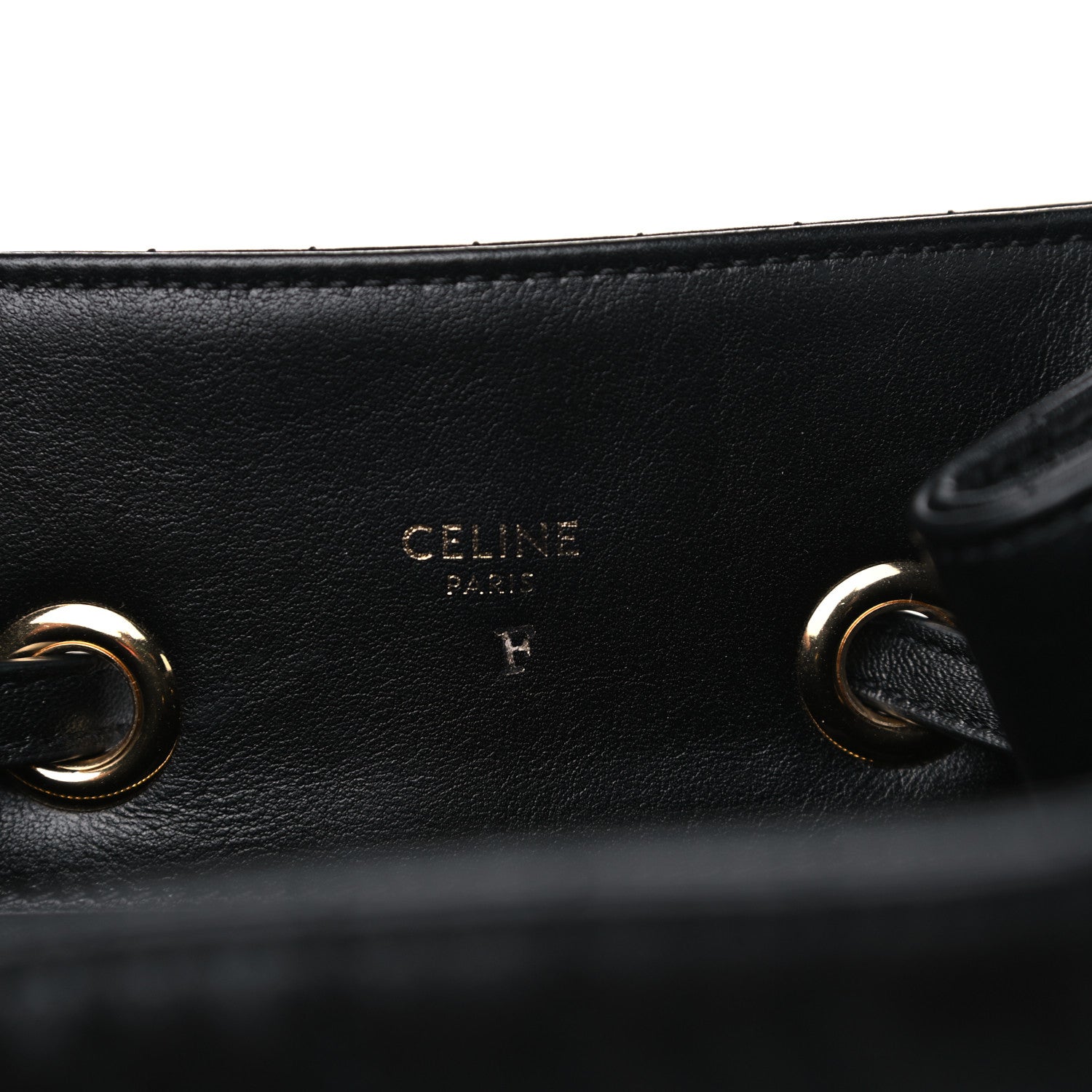 Celine Calfskin Quilted Small C Backpack Black 5 of 5