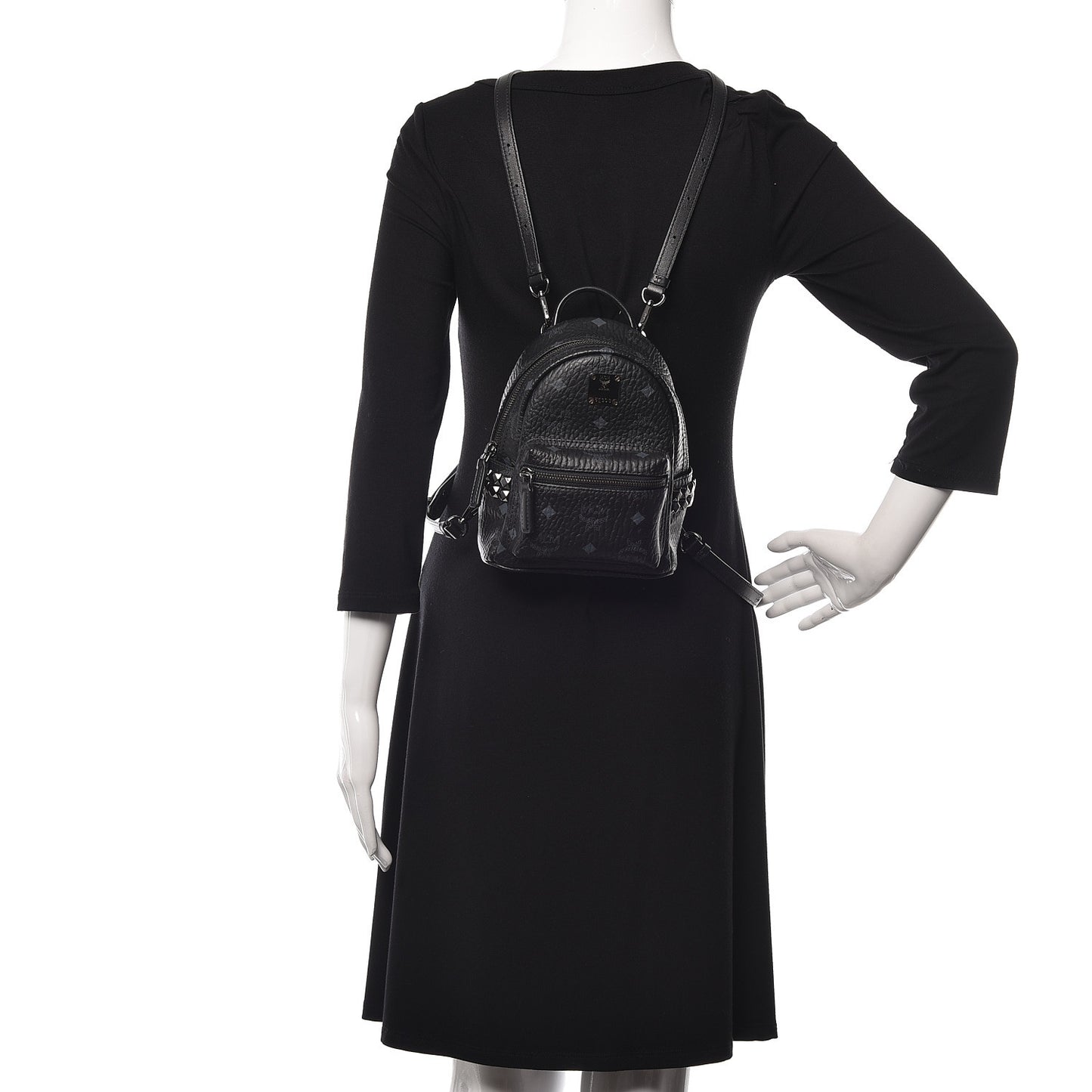 Visetos Side Stud X-Mini Stark Bebe Boo Backpack Black