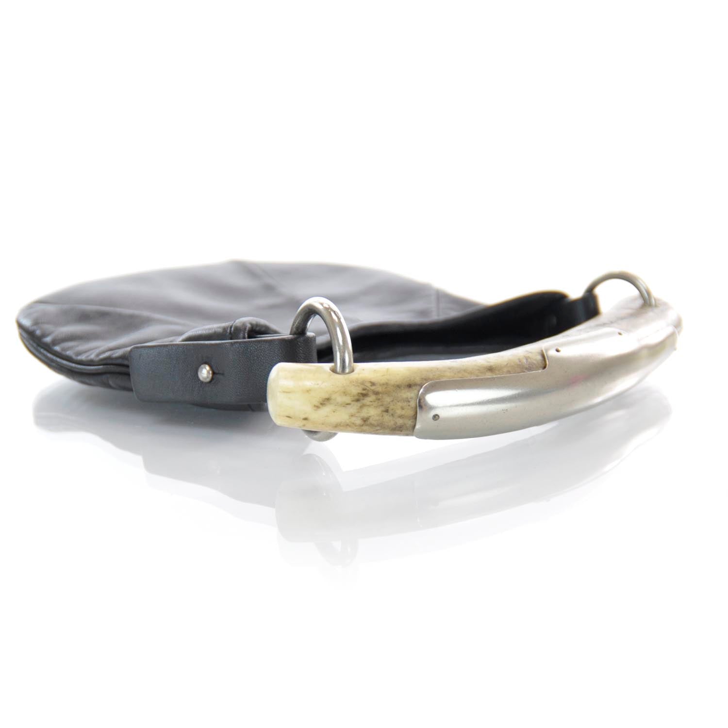 Saint Laurent Leather Small Mombasa Black 5 of 8