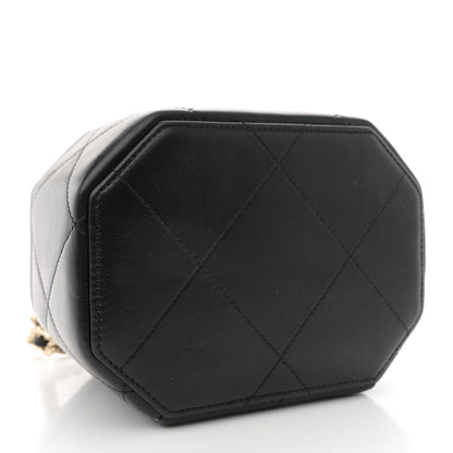 Chanel Lambskin Quilted Vendome Case Black 4 of 10