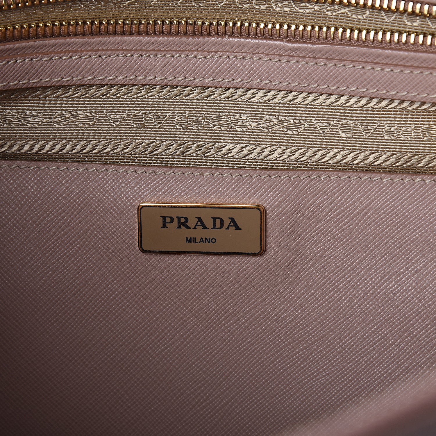 Prada Saffiano Medium Galleria Double Zip Tote Cammeo 5 of 7