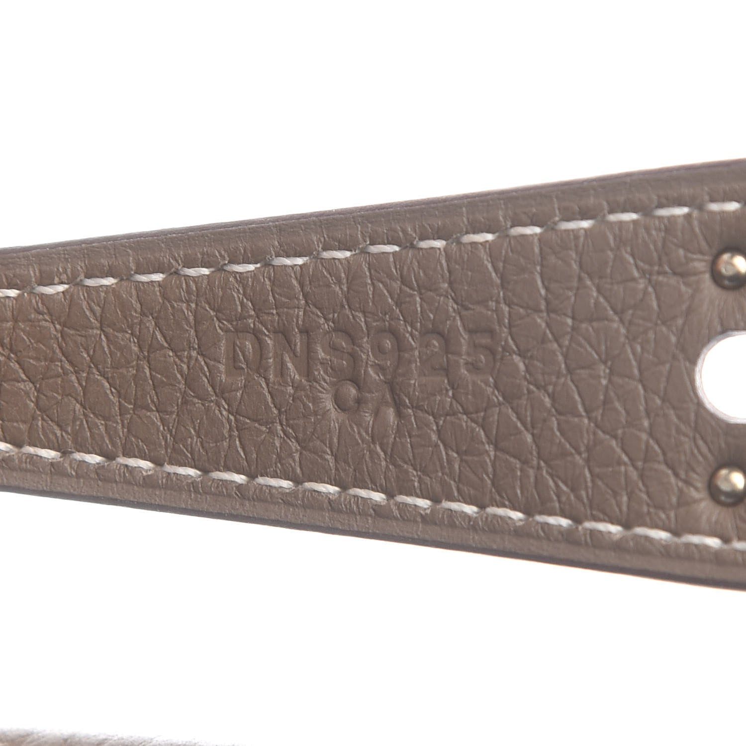 Hermes Taurillon Clemence Lindy 26 Etoupe 9 of 9