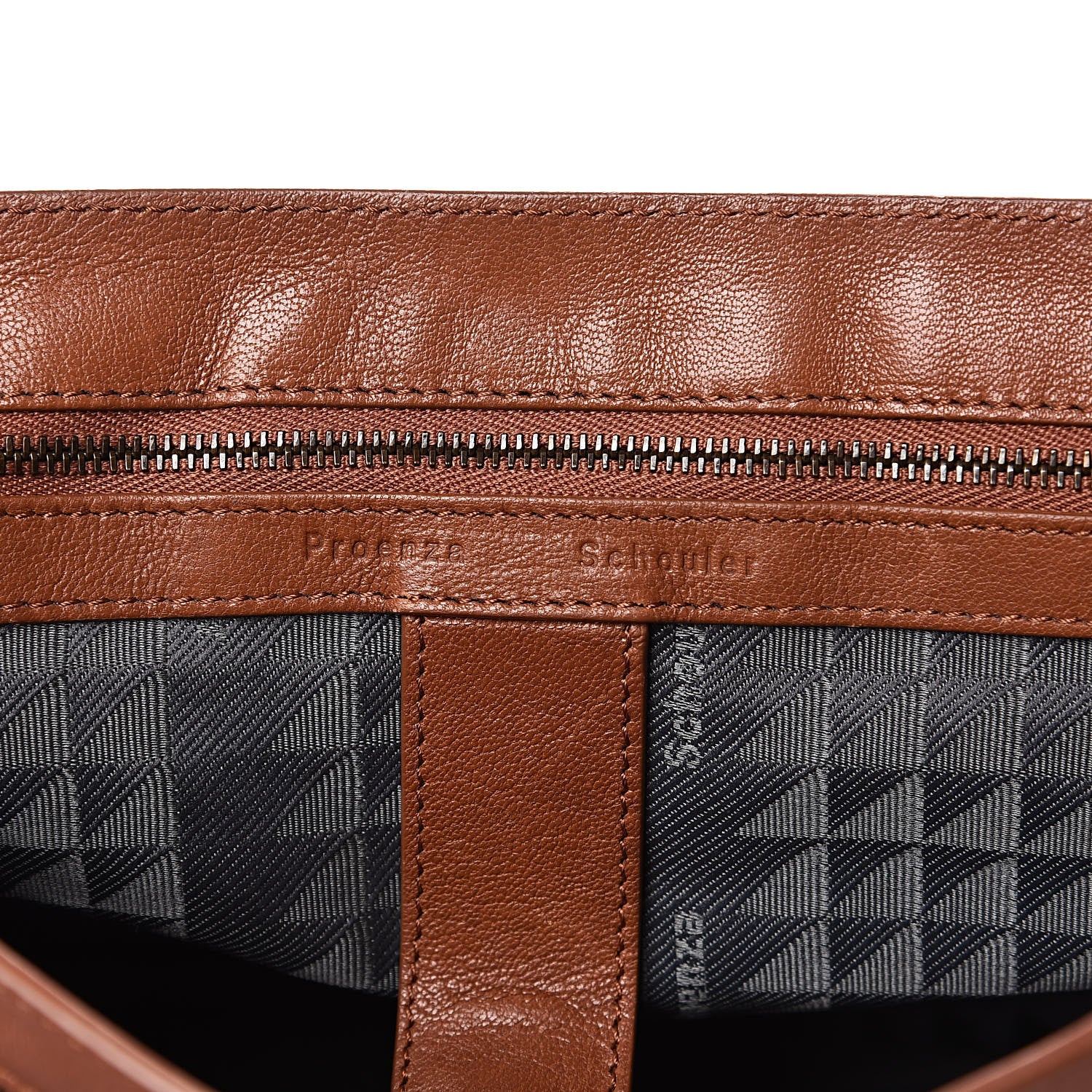 Proenza Schouler Lambskin Medium PS1 Satchel Saddle 8 of 14