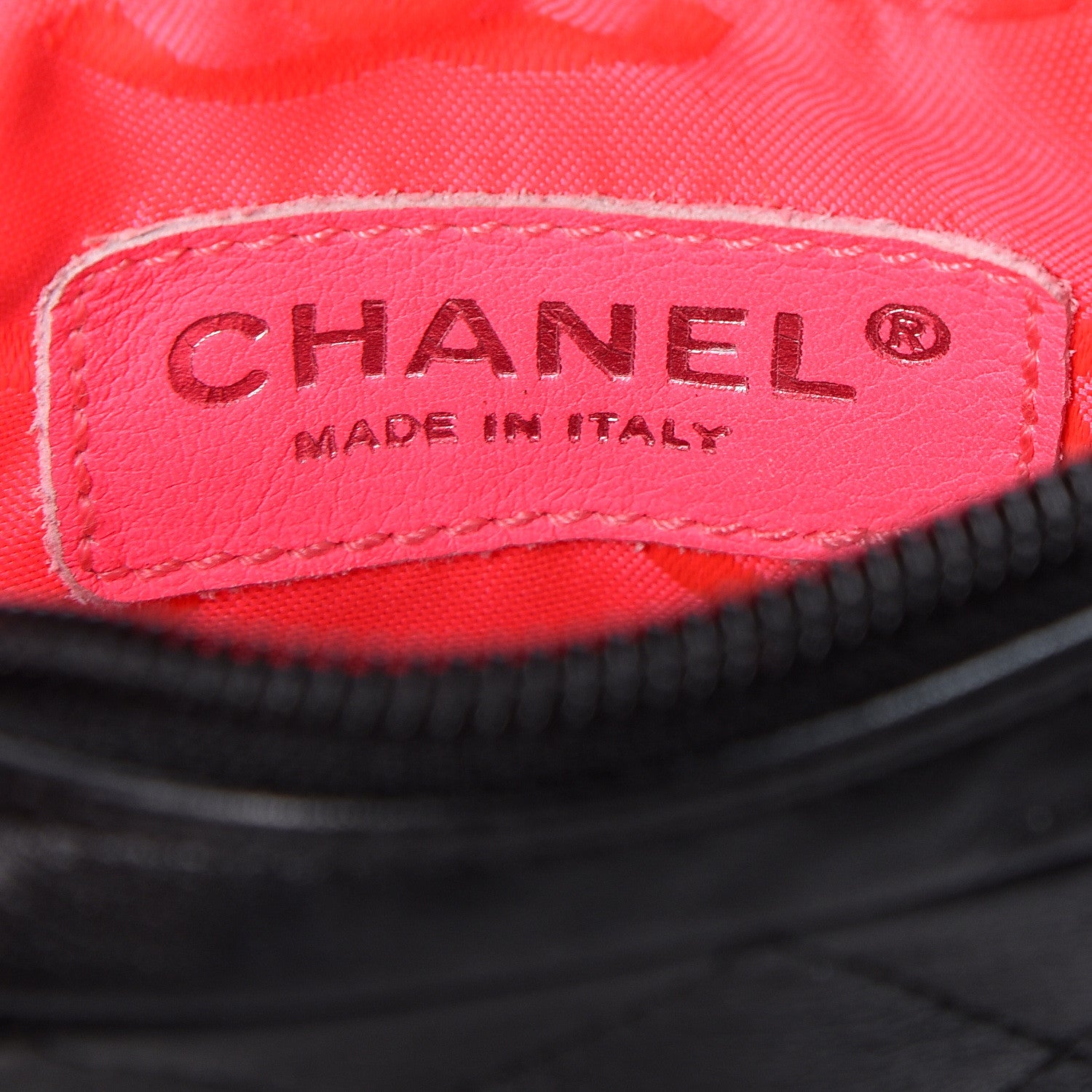 Chanel Calfskin Quilted Small Cambon Messenger Black White 5 of 10