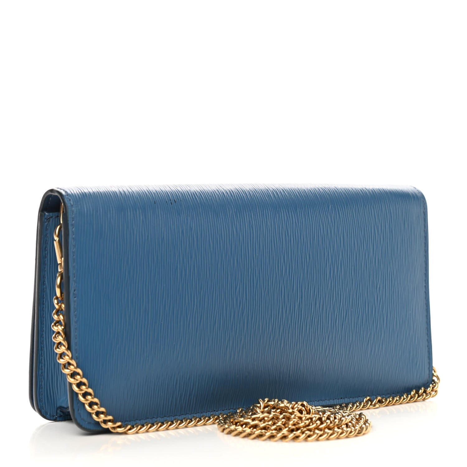 Prada Vitello Move Triangle Logo Miniborse Cobalto 3 of 9