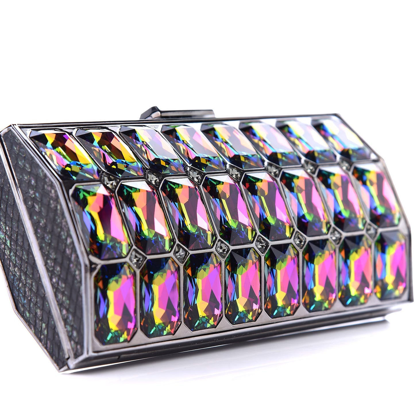 Crystal Radiant Clutch Oilslick