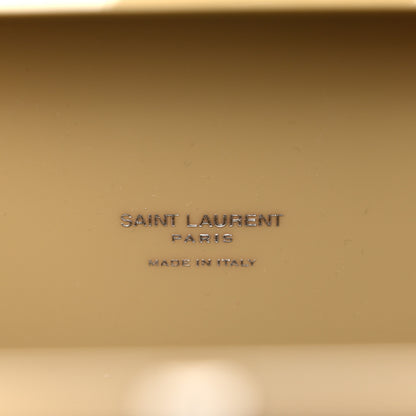 Saint Laurent Vinyl Le-Anne Marie Shoulder Bag Dark Honey 6 of 9