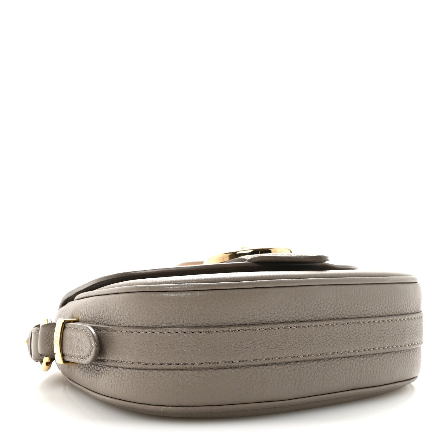 Louis Vuitton Grained Calfskin LV Pont 9 Soft PM Gris 4 of 9