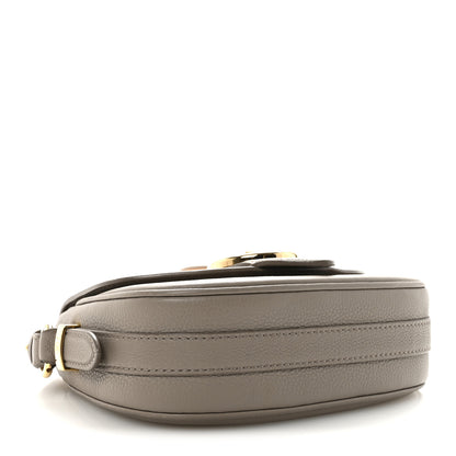 Louis Vuitton Grained Calfskin LV Pont 9 Soft PM Gris 4 of 9