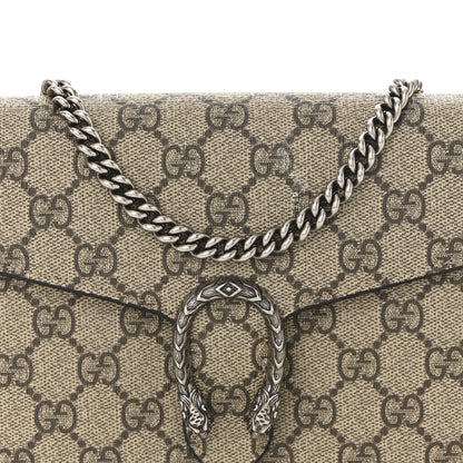 Gucci GG Supreme Monogram Mini Dionysus Chain Wallet Beige Vulcanic Red 15 of 21